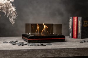 Настольный Биокамин Catterheim LIMITED Blackstrobe Padauk