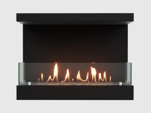 Встроенный биокамин Lux Fire Фронтальный 640 S