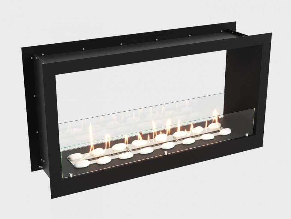 Встроенный биокамин Lux Fire Сквозной 1210 М